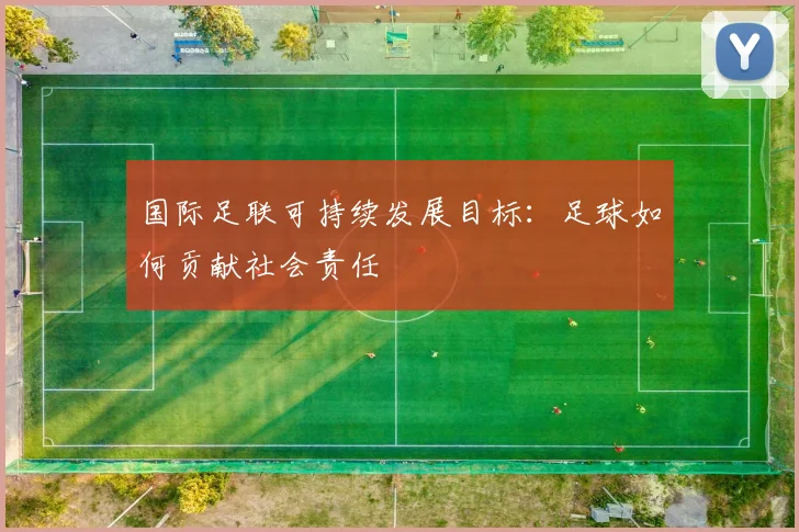 国际足联可持续发展目标:足球如何贡献社会责任